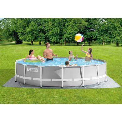 Каркасный бассейн Intex 26724 (457х107 см) с картриджным фильтром, лестницей и тентом
