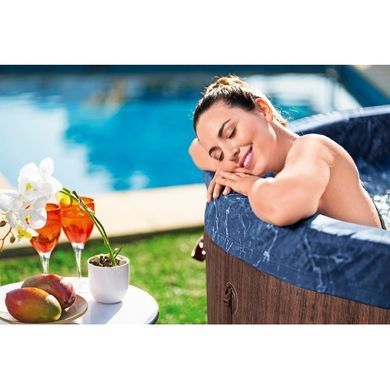 Надувной джакузи Bestway 6001W Toronto AirJet LAY-Z-SPA с пенопластовыми панелями и приложением управления, на 7 человек &Oslash; 190 x 70 см| , Bestway