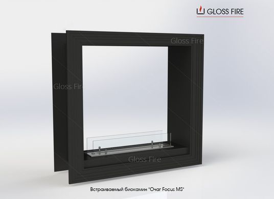 Біокамін вбудовуваний Очаг Focus MS-011 GlossFire