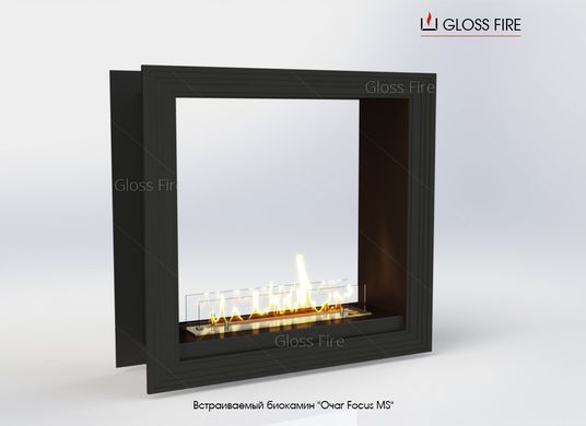 Біокамін вбудовуваний Очаг Focus MS-011 GlossFire
