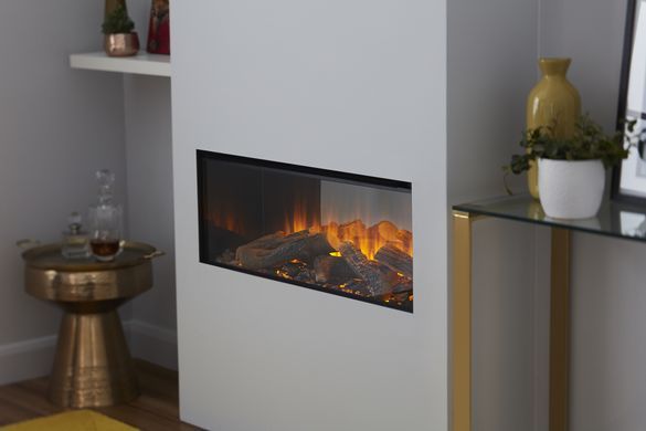Електрокамін тристоронній British Fires NEW FOREST 870 з обігрівом