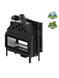 Каминная топка Hitze ARDENTE DUO ARD120X43.DGS