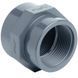 Муфта ПВХ Effast RERMRE075G редукційна, з внутрішнім різьбленням d2-1/2"x2"