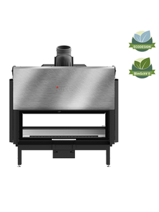 Каминная топка Hitze ARDENTE DUO ARD120X43.DGS-I Тоннель+дополнительное внутреннее стекло