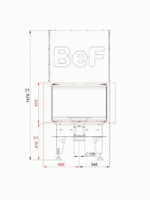 Камінна топка BeF THERM V 6 C
