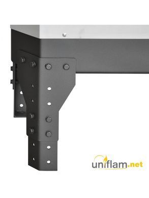 Каминная топка Uniflam 860 EVO PBS правое стекло