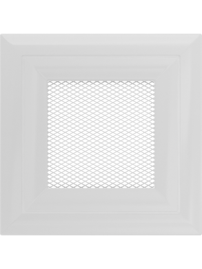 Вентиляционная решетка Kratki 11x11 см OSKAR белая