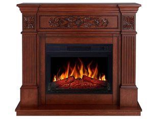 Каминокомплект ArtiFlame Toscana AF23S дуб с обогревом и звуком горения огня