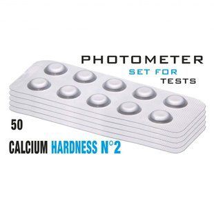 Таблетки Water-I.D.Calcium Hardness №2 (Калц. жорст. 0 - 500мг/л) (50 таб/уп.) (10таб/шт) PrimerLab
