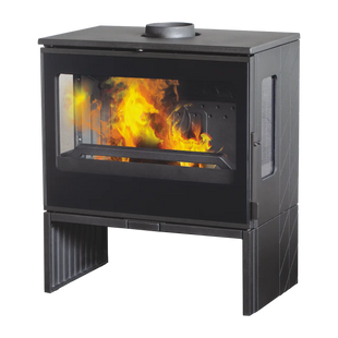 Трехсторонняя печь-камин из чугуна PLAMEN Eco 50 12-14 квт