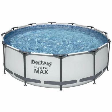 Каркасный бассейн Bestway 56418 (366х100 см) с картриджным фильтром и лестницей