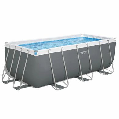 Каркасний басейн Bestway 56457 (412х201х122 см) з пісочним фільтром та драбиною