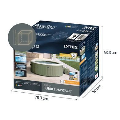 Надувной джакузи &ndash; СПА Intex 28426, на 4 человека 196 х 71 см