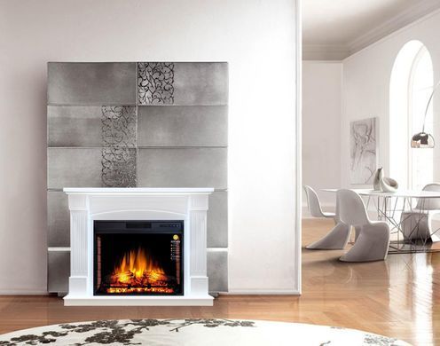 Камінокомплект ArtiFlame BOSTON AF28S БІЛИЙ Б'ЯНКО (ЗІ ЗВУКОМ)