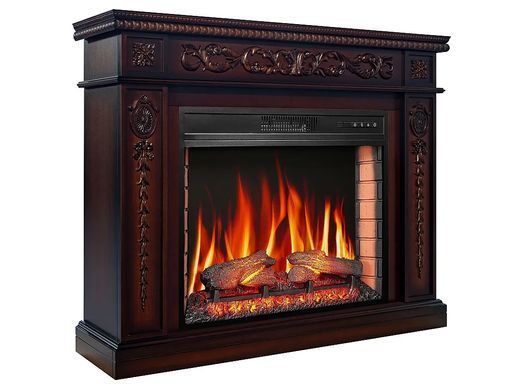 Каминокомплект ArtiFlame Brittany AF25 венге с обогревом и звуком горения огня