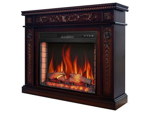 Каминокомплект ArtiFlame Brittany AF25 венге с обогревом и звуком горения огня