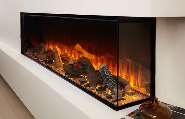 Электрокамин трехсторонний British Fires NEW FOREST 1600 с обогревом