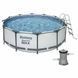 Каркасный бассейн Bestway 56418 (366х100 см) с картриджным фильтром и лестницей