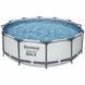 Каркасный бассейн Bestway 56418 (366х100 см) с картриджным фильтром и лестницей