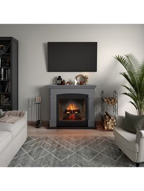 Камінокомплект Tagu HELMI PowerFlame 2 сірий