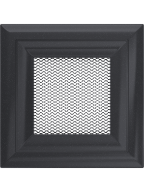 Вентиляційна решітка Kratki 11x11 см OSKAR графітова