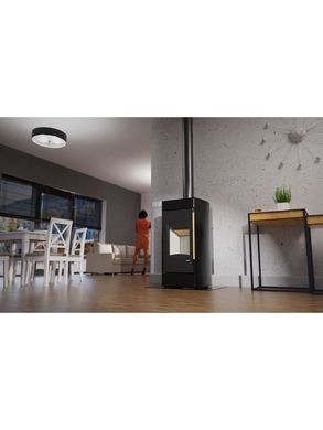 Сталева піч Defro Home HYDROFIRE Сірий