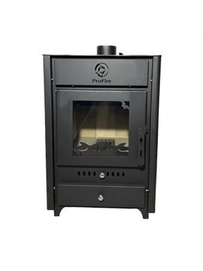 Сталева піч ProFire TARA P 10 чорний