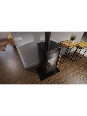 Сталева піч Defro Home HYDROFIRE Сірий