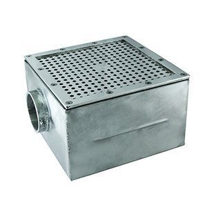 Донный слив 2,5", 250х250 мм
