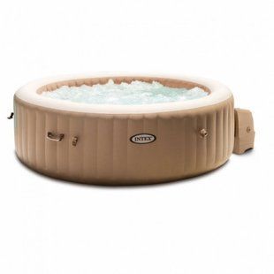 Надувной джакузи &ndash; СПА Intex 28428 216 х 71 см PureSpa Bubble Massage