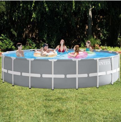 Басейн каркасний INTEX, 549X122СМ (ФІЛЬТР-НАСОС, СХОДИ, ТЕНТ)