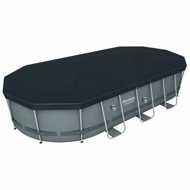 Каркасный бассейн Bestway 56710 (549х274х122 см) с картриджным фильтром, лестницей и защитным тентом