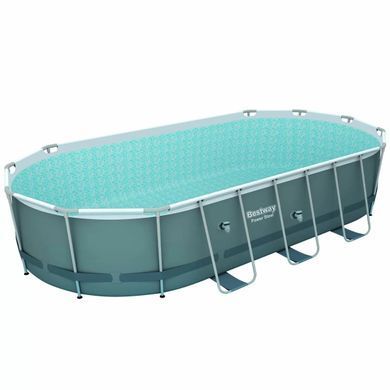 Каркасный бассейн Bestway 56710 (549х274х122 см) с картриджным фильтром, лестницей и защитным тентом
