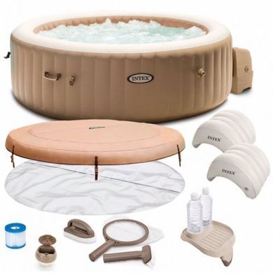 Надувний джакузі - СПА Intex 28428 216 х 71 см PureSpa Bubble Massage