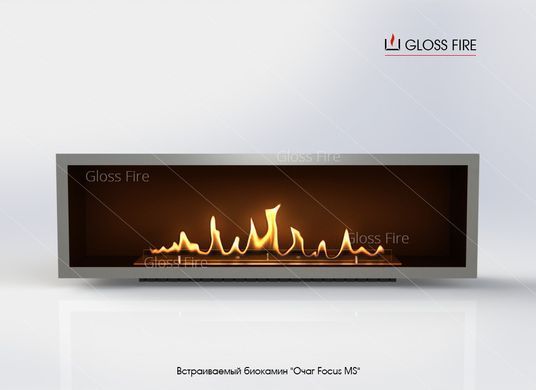 Біокамін вбудовуваний Очаг Focus MS-008 GlossFire
