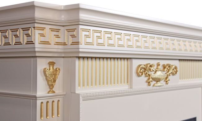 Камінокомплект ArtiFlame GREECE AF23S БІЛИЙ ВАНІЛЬ (ЗІ ЗВУКОМ)