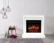 Каминокомплект Aflamo Vigo Modern белый, без столешницы + LED 60
