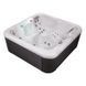 СПА бассейн Wellis venus (sterling silver black, dark grey cover)