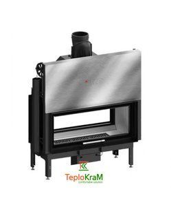 Каминная топка HITZE ARDENTE DUO 105х43.DGS 20 кВт, туннельная с гильотиной