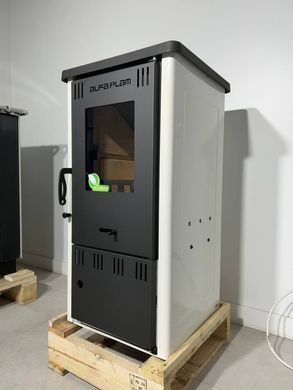 Сталева піч Alfa-Plam ELITA 2 ECO слонова кістка