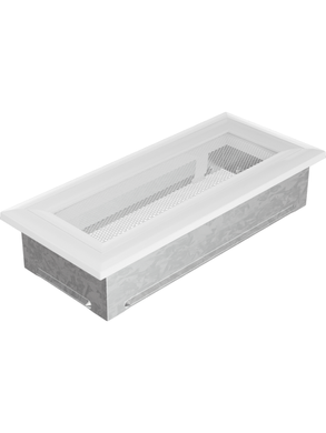 Вентиляционная решетка Kratki 11x24 см OSKAR белая