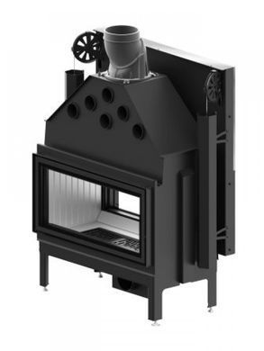 Камінна топка Hitze ARDENTE DUO ARD90X41.DGS-I Тунель+додаткове внутрішнє скло