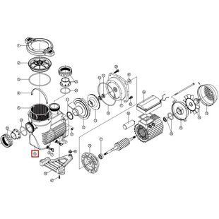 Корпус насоса Hayward K-FLO SPK12630XY1 (RPUM0010.20R)