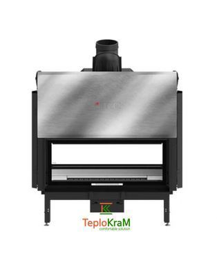 Камінна топка HITZE ARDENTE DUO 105х43.DGS 20 кВт, тунельна з гільйотиною