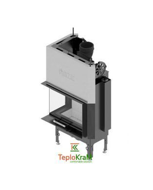 Камінна топка Hitze HST 54x39.LG 11,2 кВт, ліва з гільйотиною