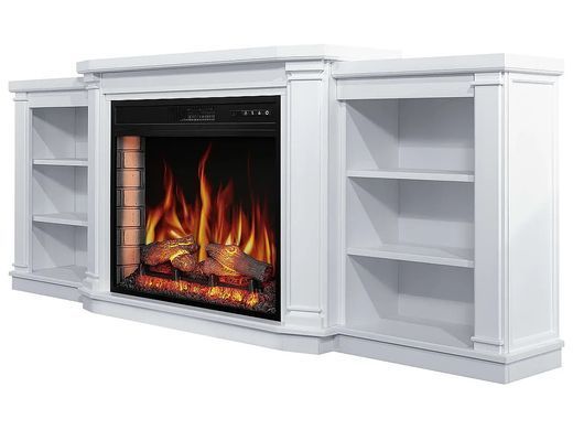Каминокомплект ArtiFlame December AF28S махагон коричневый антик с обогревом и звуком горения огня
