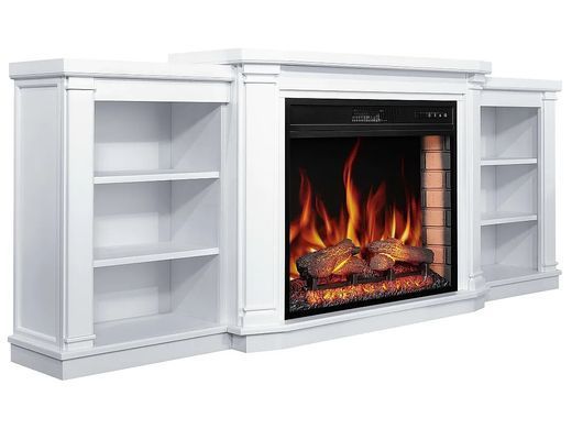 Каминокомплект ArtiFlame December AF28S махагон коричневый антик с обогревом и звуком горения огня
