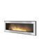 Біокамін Simple Fire FRAME 1500 Inox зі склом