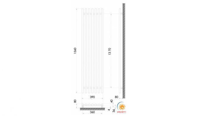 Дизайн радиатор Polywarm Sorbonne