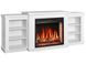 Каминокомплект ArtiFlame December AF28S махагон коричневый антик с обогревом и звуком горения огня